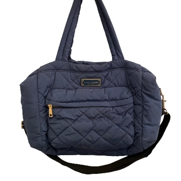 Marc Jacobs Bags Marc Jacobs Diaper Bag In Navy Blue Poshmark